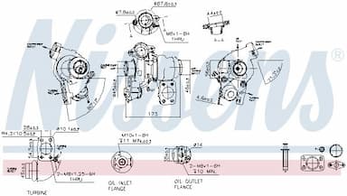 Kompresors, Turbopūte NISSENS 93061 6