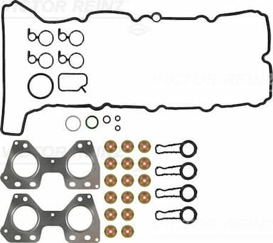 Blīvju komplekts, Motora bloka galva VICTOR REINZ 02-10049-01 1