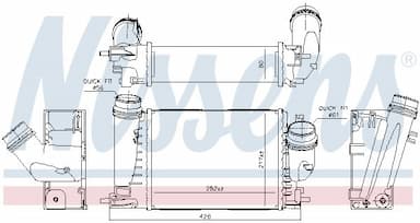 Starpdzesētājs NISSENS 961289 5