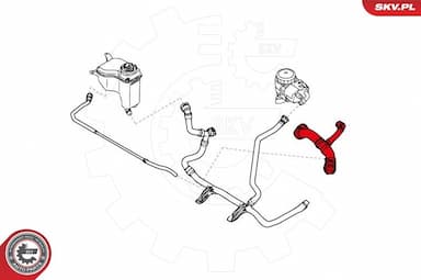 Radiatora cauruļvads ESEN SKV 43SKV706 4