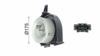 Salona ventilators MAHLE AB 19 000P 12