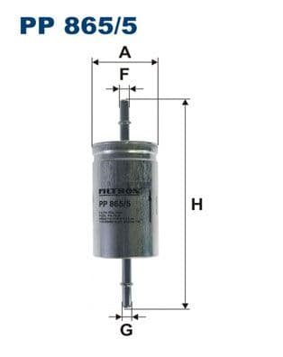 Degvielas filtrs FILTRON PP 865/5 1