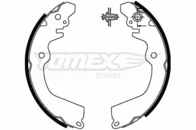 Bremžu loku komplekts TOMEX Brakes TX 21-81 1