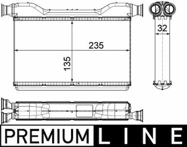 Siltummainis, Salona apsilde MAHLE AH 189 000P 1