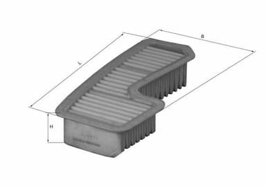 Gaisa filtrs KNECHT LX 1936 1