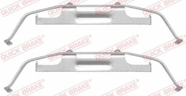 Piederumu komplekts, Disku bremžu uzlikas QUICK BRAKE 109-1642 1