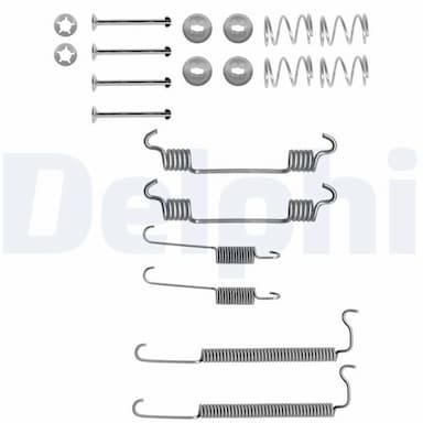 Piederumu komplekts, Bremžu loki DELPHI LY1357 1