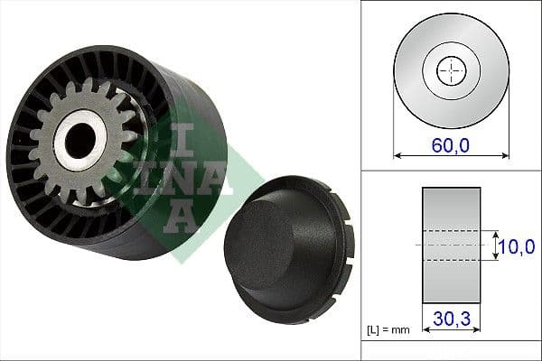 Spriegotājrullītis, Ķīļrievu siksna INA 531 0811 10 1