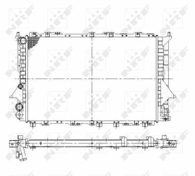 Radiators, Motora dzesēšanas sistēma NRF 58868 4