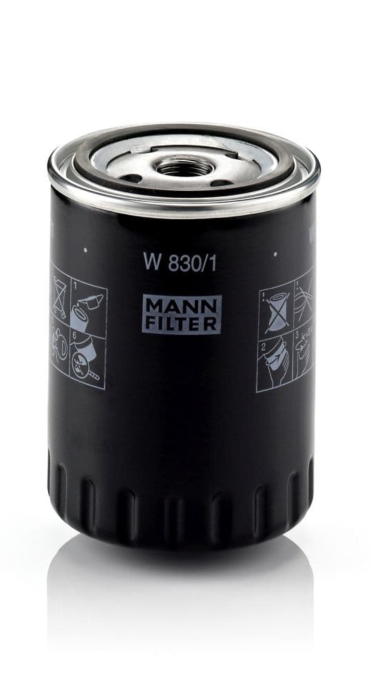 Eļļas filtrs MANN-FILTER W 830/1 1