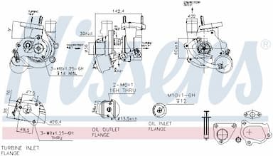 Kompresors, Turbopūte NISSENS 93134 6