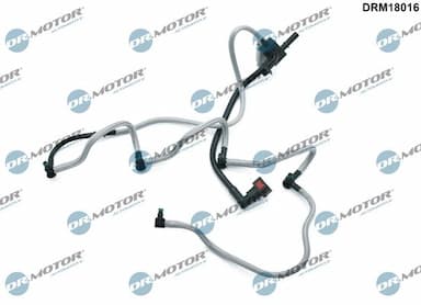 Šļūtene, Degvielas noplūde Dr.Motor Automotive DRM18016 1