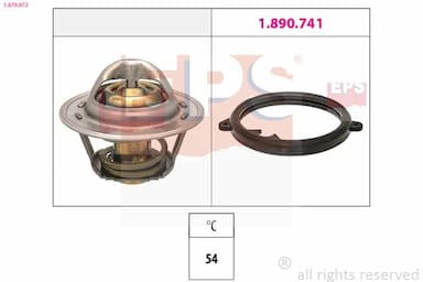 Termostats, Dzesēšanas šķidrums EPS 1.879.972 1