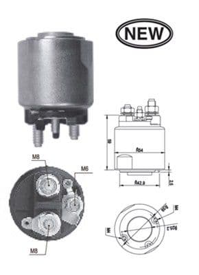 Ievilcējrelejs, Starteris MAGNETI MARELLI 940113050561 1