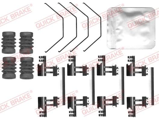 Piederumu komplekts, Disku bremžu uzlikas QUICK BRAKE 109-0170 1