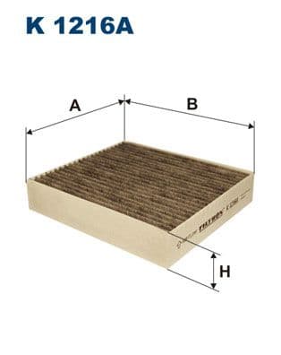 Filtrs, Salona telpas gaiss FILTRON K 1216A 1