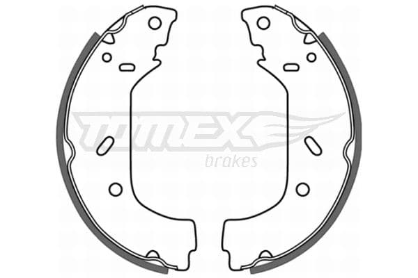 Bremžu loku komplekts TOMEX Brakes TX 20-98 1