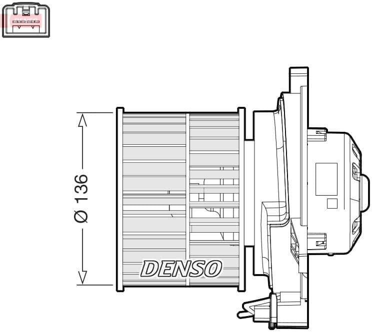 Salona ventilators DENSO DEA10055 1