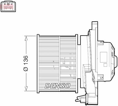 Salona ventilators DENSO DEA10055 1