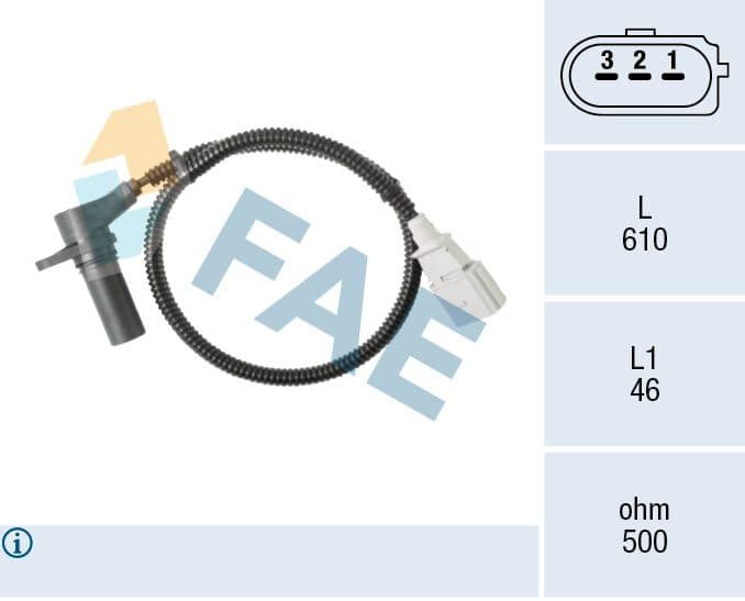 Impulsu devējs, Kloķvārpsta FAE 79115 1