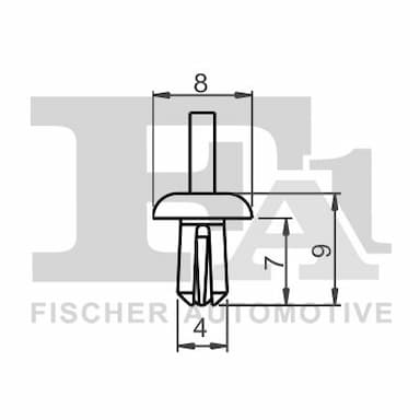 Moldings/aizsarguzlika FA1 21-20001.25 2