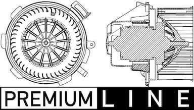 Salona ventilators MAHLE AB 88 000P 1
