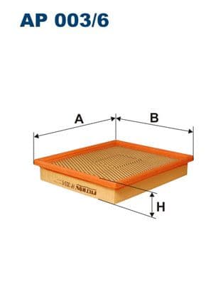 Gaisa filtrs FILTRON AP 003/6 1