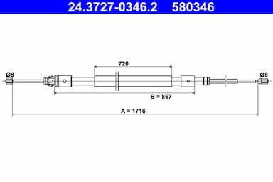 Trose, Stāvbremžu sistēma ATE 24.3727-0346.2 1