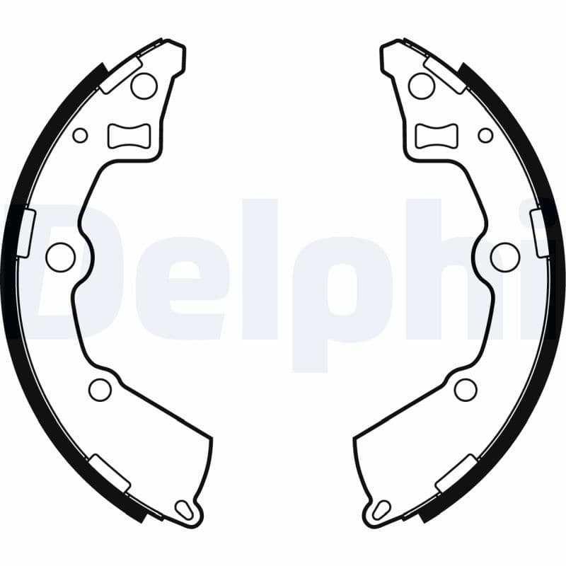 Bremžu loku komplekts DELPHI LS2005 1