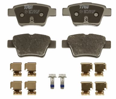 Bremžu uzliku kompl., Disku bremzes TRW GDB1620 2