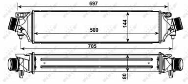 Starpdzesētājs NRF 30235 5