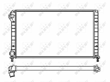 Radiators, Motora dzesēšanas sistēma NRF 53231 4