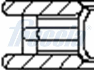 Virzuļa gredzenu komplekts FRECCIA FR10-509600 3