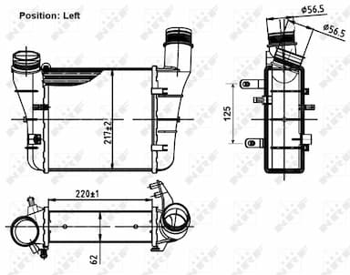 Starpdzesētājs NRF 30251 5