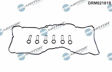 Blīvju komplekts, Motora bloka galvas vāks Dr.Motor Automotive DRM02181S 1