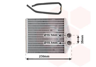 Siltummainis, Salona apsilde VAN WEZEL 37006355 1