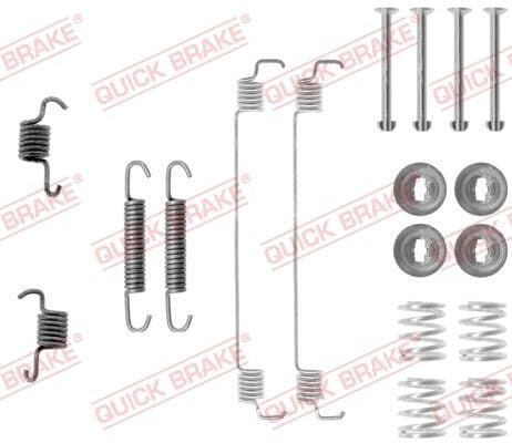 Piederumu komplekts, Bremžu loki QUICK BRAKE 105-0777 1