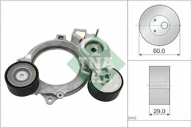 Siksnas spriegotājs, Ķīļsiksna Schaeffler INA 534 0935 10 1