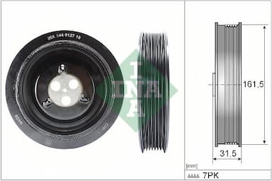 Piedziņas skriemelis, Kloķvārpsta Schaeffler INA 544 0127 10 1