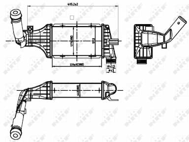 Starpdzesētājs NRF 30427 5