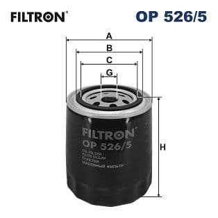 Eļļas filtrs FILTRON OP 526/5 1