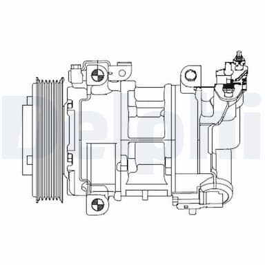 Kompresors, Gaisa kond. sistēma DELPHI CS20325 1
