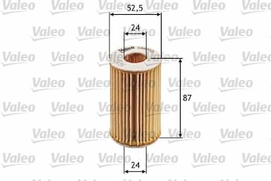 Eļļas filtrs VALEO 586512 1