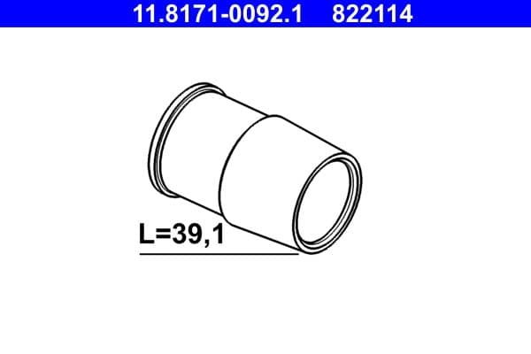 Virzītājčaula, Bremžu suports ATE 11.8171-0092.1 1