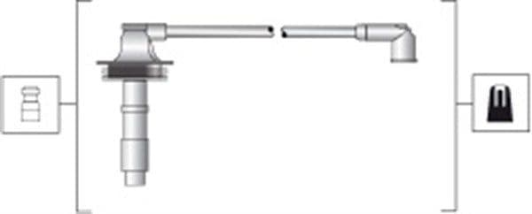 Augstsprieguma vadu komplekts MAGNETI MARELLI 941318111279 1