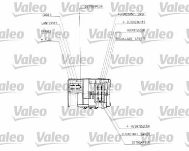 Slēdzis uz stūres statnes VALEO 251430 2