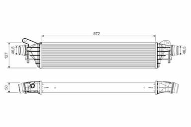 Starpdzesētājs VALEO 822909 1