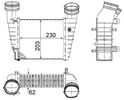 Starpdzesētājs MAHLE CI 347 000S 1