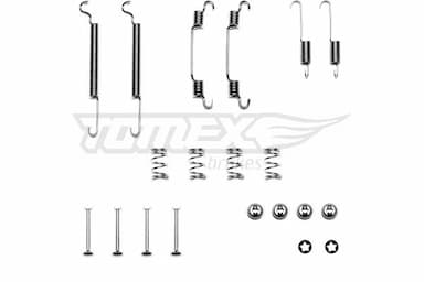 Piederumu komplekts, Bremžu loki TOMEX Brakes TX 40-34 1