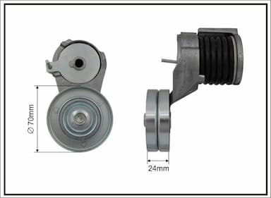 Spriegotājsvira, Ķīļrievu siksna CAFFARO 106699SP 1